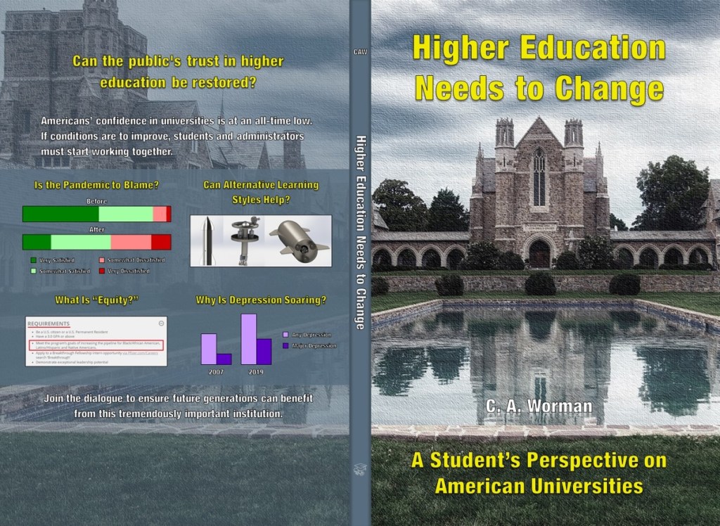 Higher ed policy book - front and back cover